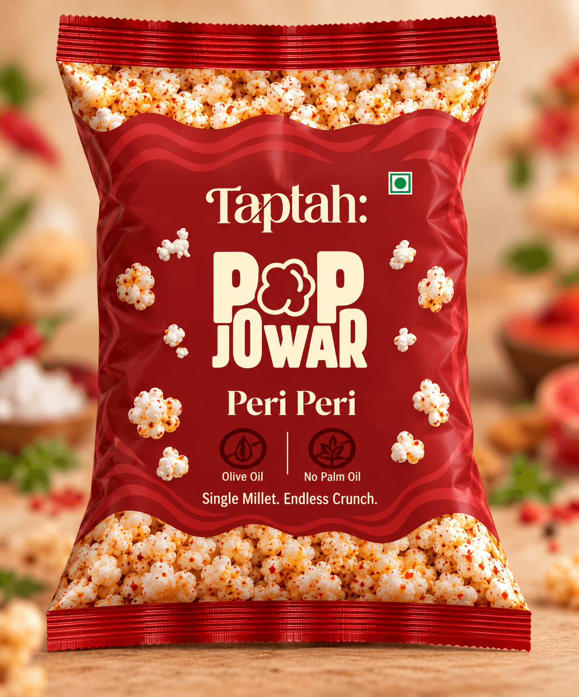 Peri Peri Pop Jowar pouch