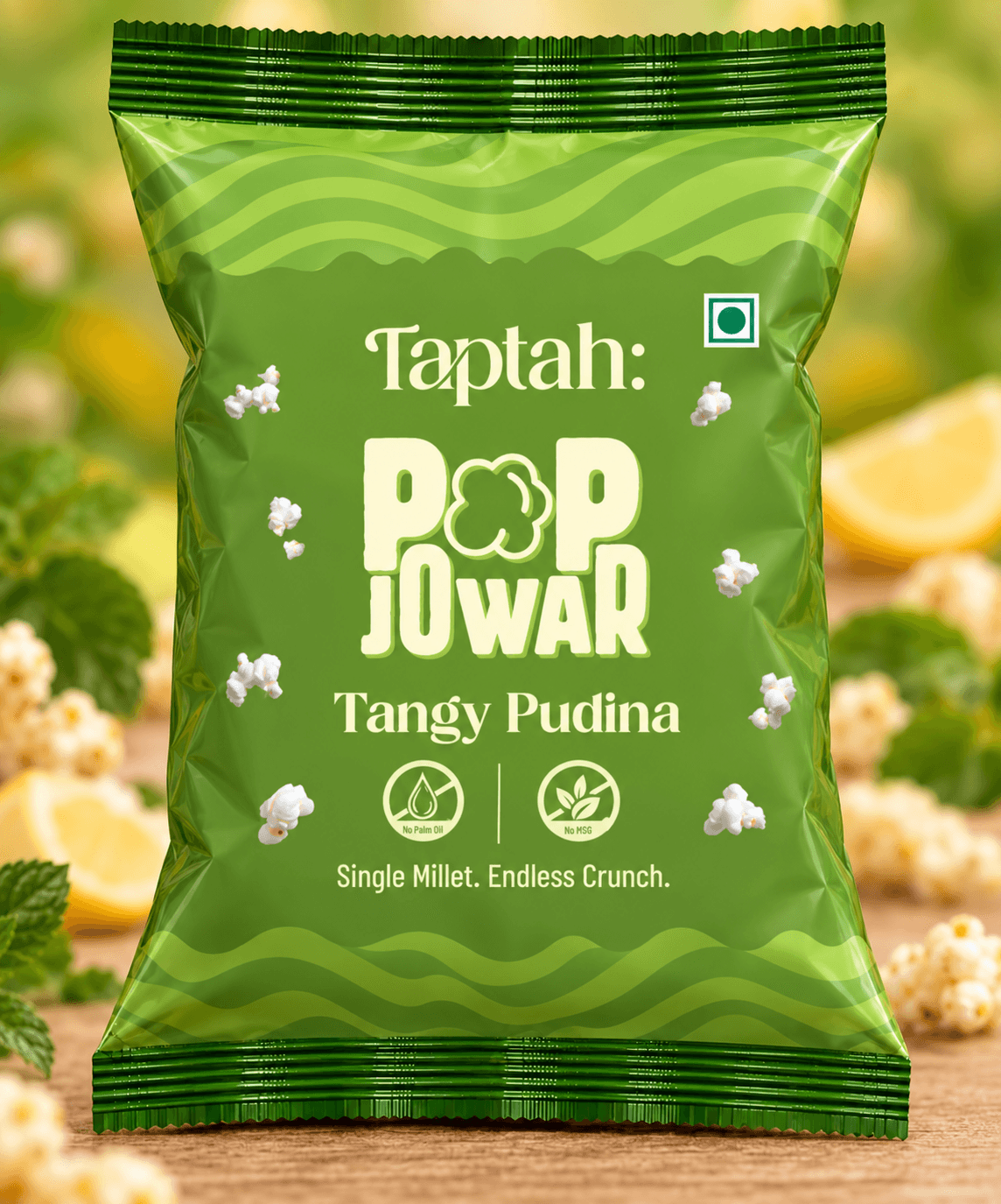 Tangy Pudina Pop Jowar pouch