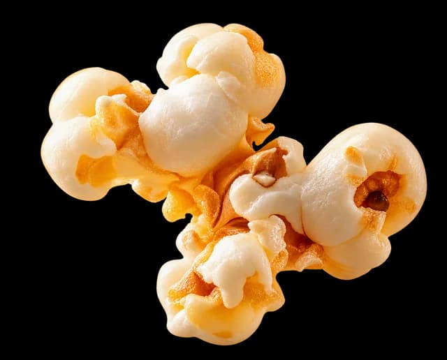 A popped jowar puff